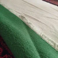 پتوی پشمی دورنگ