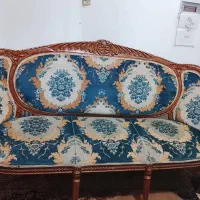 مبلمان سلطنتی با منبت شیر