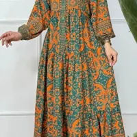 ساحلی طرحدار جنس فلور بدون چروک و ابرفت