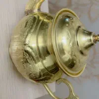 قوری طلایی  برنزرنگ‌ ثابت نونو