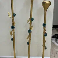 ست جا شمعی پایه بلند کنار سالنی