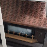 بخاری طرح شومینه سایز بزرگ