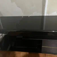 تلویزیون شیشه ای رنگ مشکی