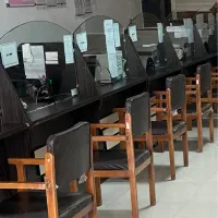 میز پیشخوان با شیشه