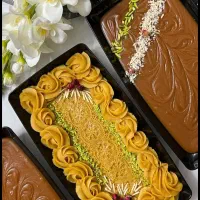 تزئین حلوا و خرما برای مراسمات