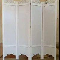 پارتیشن یا پاراوان ۴ لنگه سفید