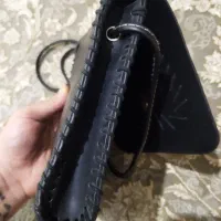 کیف تمام چرم طرح جغد