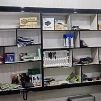 قفسه چوبی، ویترین و میز کامپیوتر