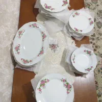 بشقاب گل سرخی ۷ نفره