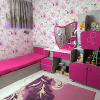 سرویس خواب دخترانه تخت یک نفره