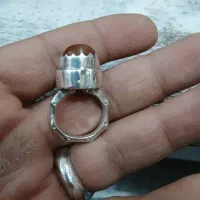 ساخت انگشتر دست ساز و گردن بند عنواع سنگ موجود