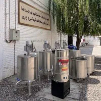 کره گیر و دوغساز ۱۰۰ لیتری تمام استیل کارگاهی