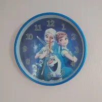 ست ساعت و آباژور و لوستر طرح فروزن