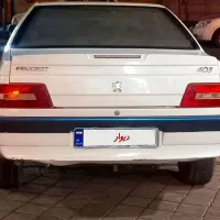 ۴۰۵ slx سفید دوگانه شرکتی بسیار تمیز