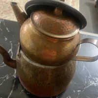 کتری قوری مسی