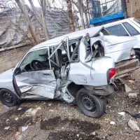 پراید تصادفی