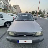 پراید مدل 90 دو لکه رنگ