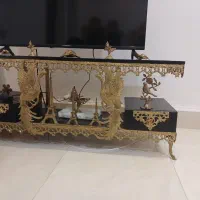 میز تلویزیون برنجی