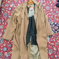 بارانی کتان مردانه مدل Giorgio Armani