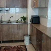 کابینت همراه با سینک ظرفشویی دوقلو