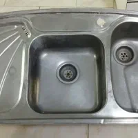 سینک ظرفشویی دو لگن اخوان ۱۲۰
