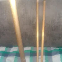 چوب پرده طلایی با ۴۵ عدد گیره،طول۱۳۰