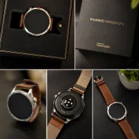 Huawei Watch GT 5 (46mm) - نسخه بند چرمی قهوه‌ای