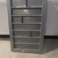 کشو داخل کابینت همراه استند جا قاشق چنگالی