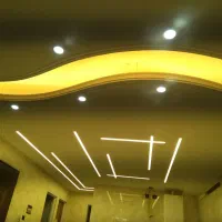 برقکار نصب هالوژن نورمخفی لوستر لاین نوری آیفون