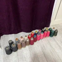 ۲۵ عدد نخ سردوز رنگی