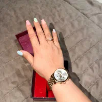 ساعت مچی زنانه الگانس مدلvip ژاپن سه موتوره  مجلسی