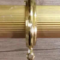 دوشاخه سه متری میله پرده طلایی نوکارنکرده