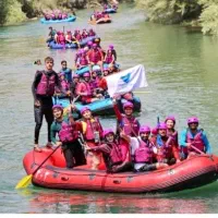 رفتینگ خروشان.پل زمان خان.زاینده رود