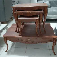 میز جلومبلی و عسلی مدل پیچک