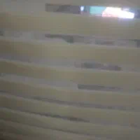پرده زبرا نو و تمیز