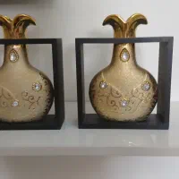 گلدان  طلایی