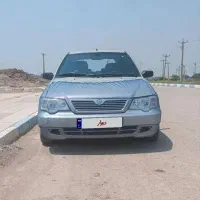 پراید ۱۱۱ مدل ۹۵بدون رنگ نقره ای متالیک