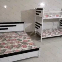 فستوال سرویس خواب دوطبقه تخت خوابگاهی تختخواب فلزی