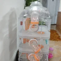 قفس سه طبقه همستر