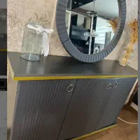 ست میز تی وی و کنسول آینه