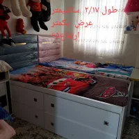 تخت تک نفره دو عدد