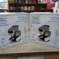 قهوه ساز و اسپرسو ساز مخزن دار بلک کوکر ۲۰ بار