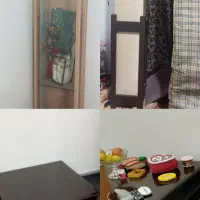 لوازم منزل میز پذیرایی آباژور و ویترین باریک