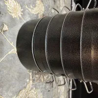سرویس ۵ طبقه قابلمه و دستگاه منتو ساز باهم