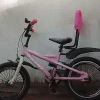 دوچرخه دخترانه سایز 16 کامل سرویس شده