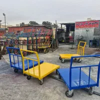 دایکاست ۱تن ترولی چهار چرخ دستی گاری دایکاست ۱تن