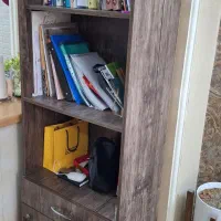 کتابخانه قفسه کتابخانه دکوری