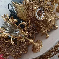 اینه شمعدان وساعت