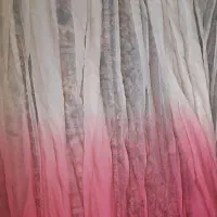 پرده اتاق خواب دخترانه دورنگ