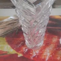 دو عدد گلدان کریستال ژاپن